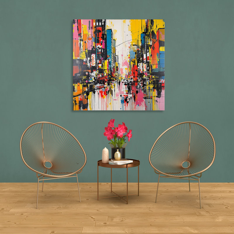 Urban Tapestry, 24" H x 24" W