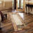 Durable Polypropylene Rustic Lodge Rug For High-traffic Areas - Perfect For Entryways & Furniture Placement