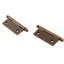 Charnières à culot moyen avec embouts sphériques (1 15/16 po de haut x 1 5/8 po de large)-88916411-88916412
