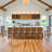 Chic Slat Back Wooden Counter Stools with Upholstered Seats-99343617-99343622