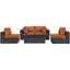 Ensemble modulaire de patio d'extérieur 5 pièces Invite-38632683