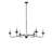 Ralls 6-Light Farmhouse Metal Chandelier-205090397