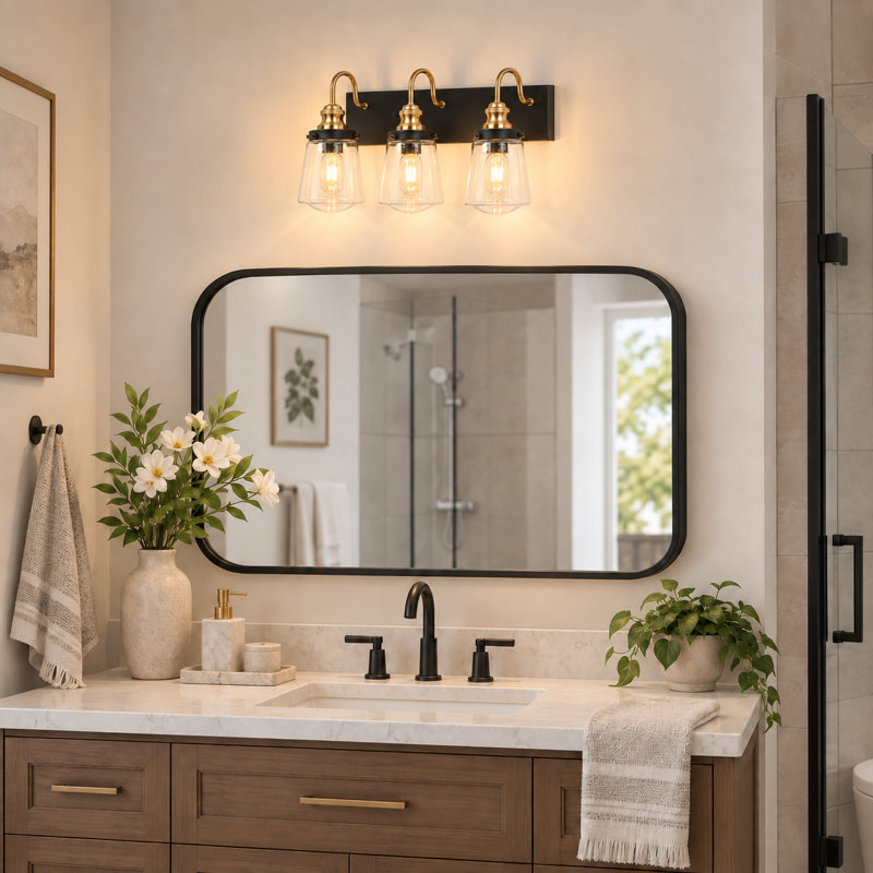 Abinayan Vanity Light, 3-Light