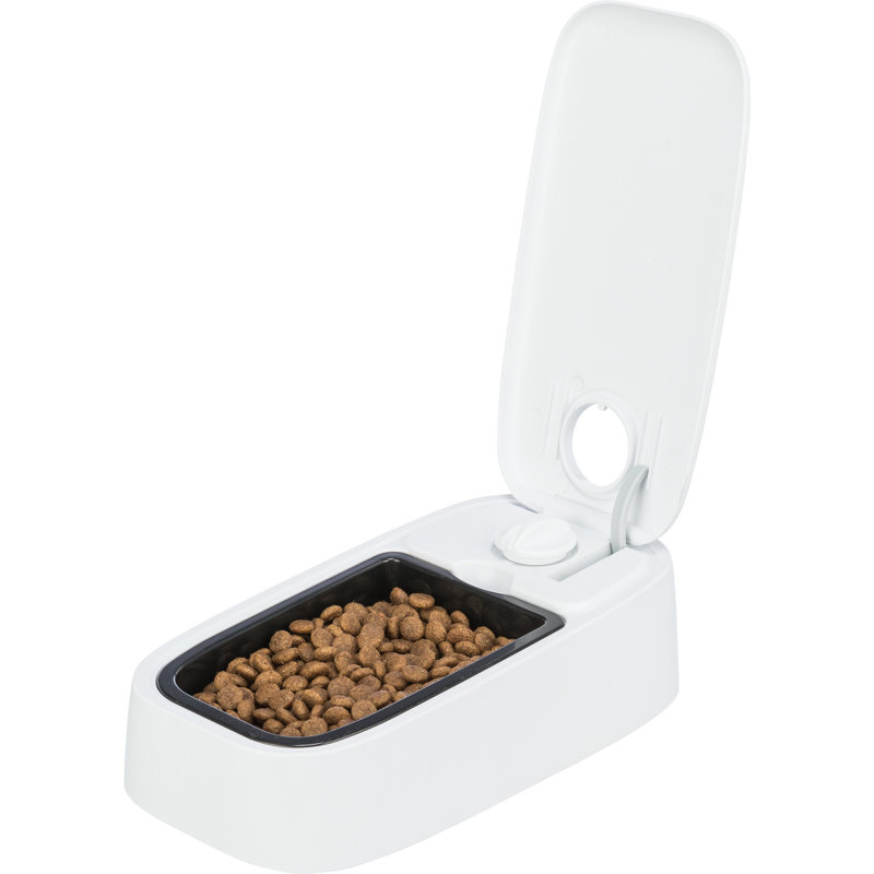 TRIXIE TX1 Automatic Food Dispenser, Single Serving, 48-Hour Timer, Battery Operated