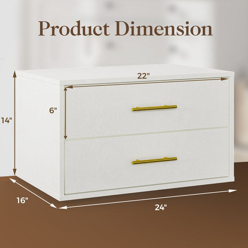 Commode de rangement 3 pièces pour casiers empilables