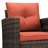 7 - Person Patio Conversation Set with Cushions-1856017339