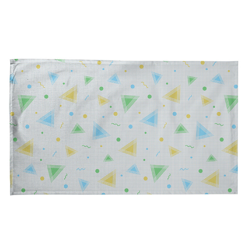 Mcguigan Tea Towel Kitchen Towel, Blue/Yellow/Green, Poly Twill