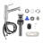 Single-hole Single-handle Bathroom Faucet With Pull Out Sprayer-109703855