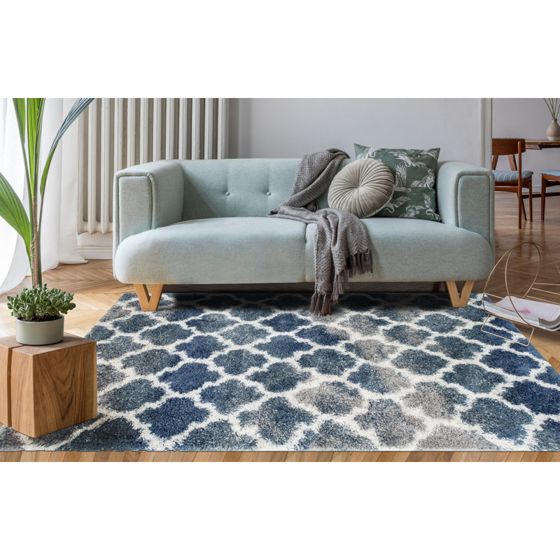 Delaili Performance Oriental Indoor Rug, Rectangle 7'10" x 10'