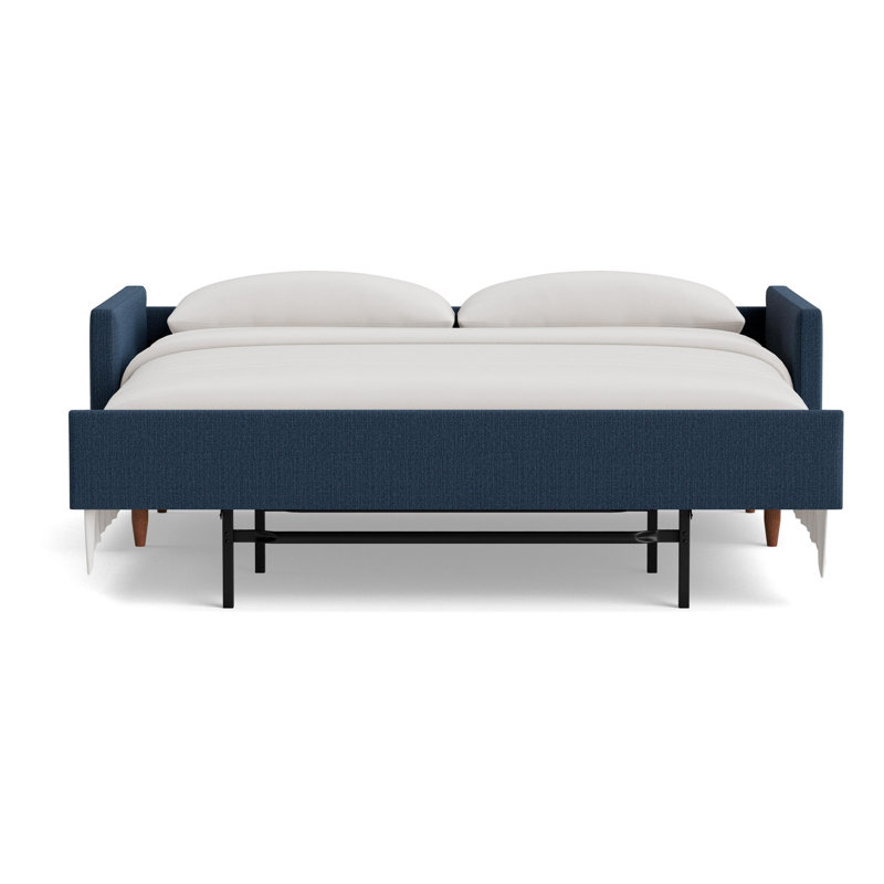 Skinny Fat Sofa Bed, Performance Weave - Navy