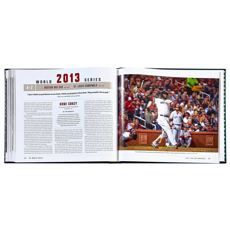 Sports Illustrated The World Series Leather Bound Book