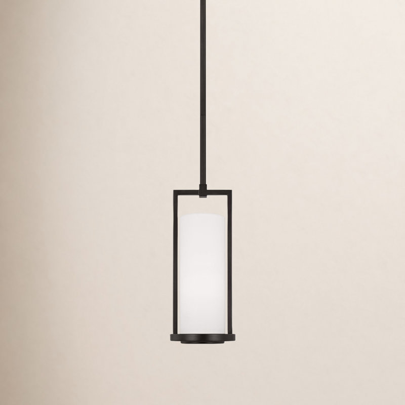 Sherwood 1 - Light Pendant, 12.5" H x 5.13" W x 5.13" D, Aged Iron