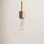 Rooks Dimmable Single Light Pendant