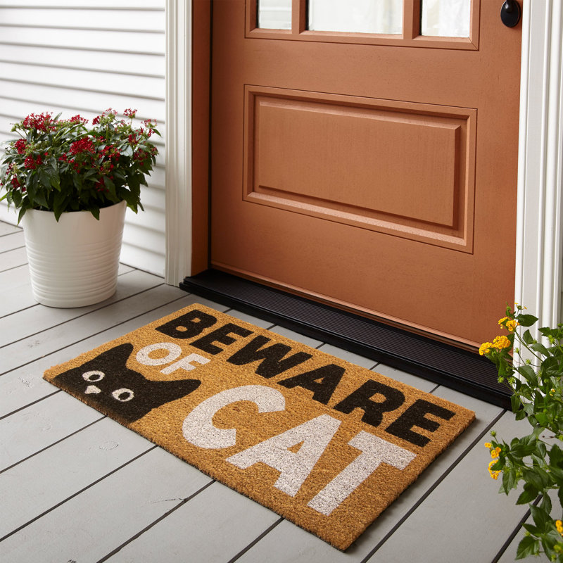 Tapis «Beware of Cat»