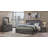 Shaker Crocodile Metallic Grey Nightstand-1011016567