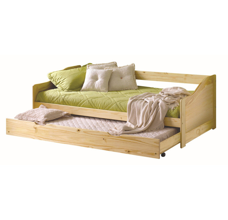 Chintakindi Solid Wood Drawers Daybed