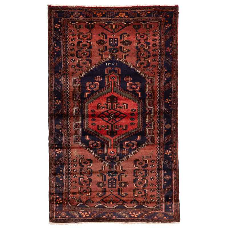 Tapis rouge Andelz 4 pi 6 po x 7 pi 4 po