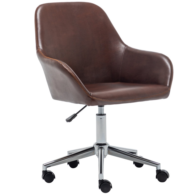 Chaise de travail Mia, Brun