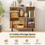 90cm H x 90cm W Metal Bookcase-329545634