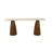 Cathaleya 72'' Marble Top Console Table