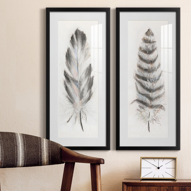 Cadre photo, ensemble de peintures sur papier