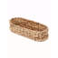 Oval Bread Basket| Natural Fibre Breakfast Basket | Stylish Tabletop Decorative Tray | Kitchen Storage Basket