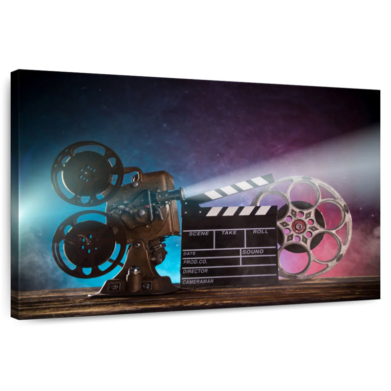 Projecteur de film rétro Senne, H 30 po x l 45 po