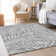 Premium Machine Washable Prisco Gray Rug