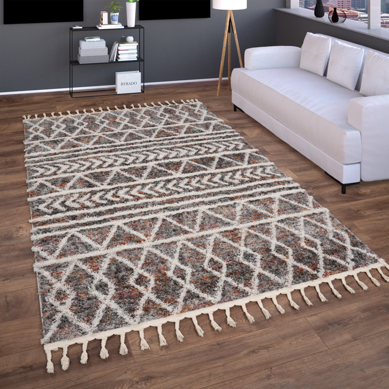 Schrang Geometric Area Rug, Rectangle 60 x 100cm