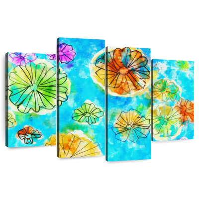 Avery Paper Lilies Floral Abstract
