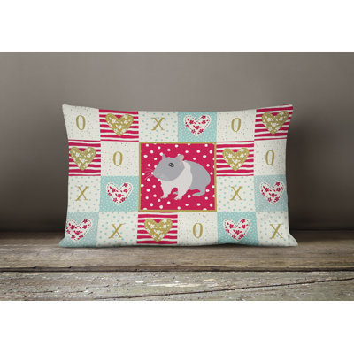 Patchwork Outdoor Throw Pillow