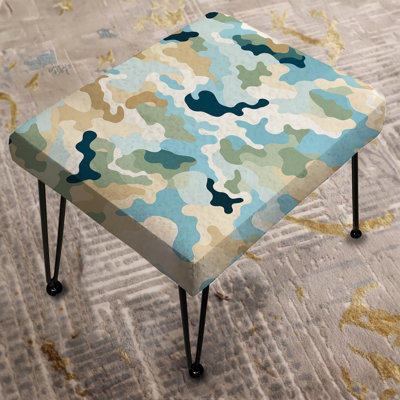 Oasis Camouflage Blend - Camouflage Rectangle Ottoman