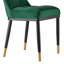 Chaise Parsons rembourrée et revêtue de velours-1359486452