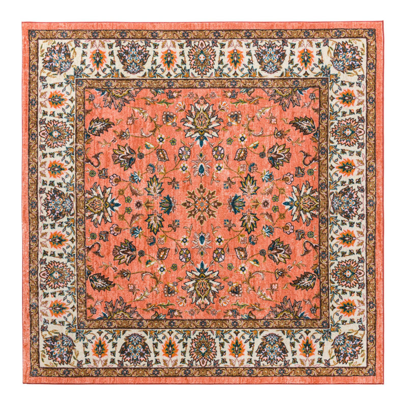 Hylan Oriental Indoor Rug, Square 7'10"