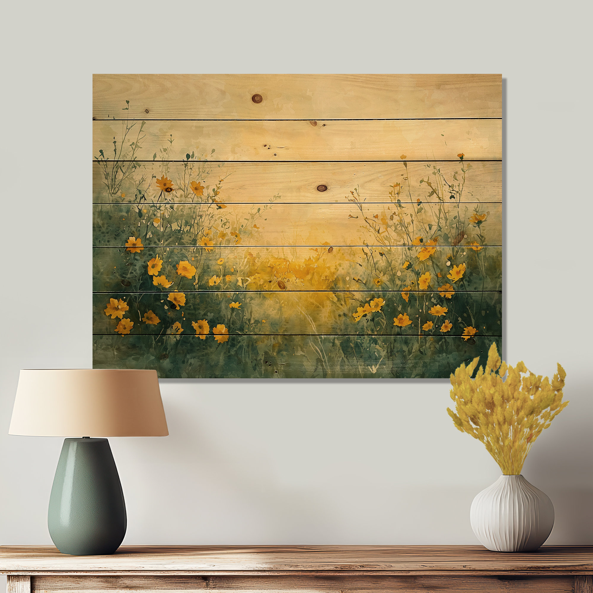 Ophelia & Co. Golden Hour Poppies In Summer III - Poppies Wood Wall Art ...