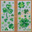 Irlande, St. Patrick, autocollants pour fenêtre, fête des fêtes, centre commercial, décoration de fenêtre, autocollants pour fenêtre-894837643