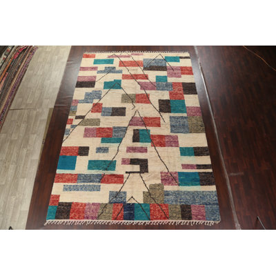 Tapis marocain oriental noué à la main 10 x 15