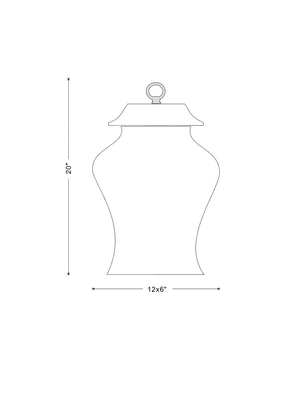 Canton Handmade Decorative Urns & Jars