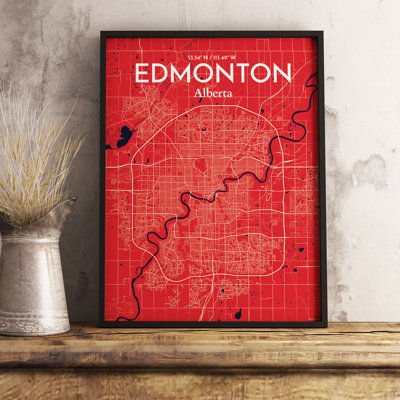 " Edmonton City Map "