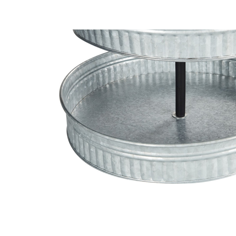 3-Tiered Cake Stand KOUIGN Silver Tiered Stand
