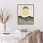 «Rolling Hills and Textured Gray Sky» par Kincade, reproduction d'art sur toile encadrée-1266788703