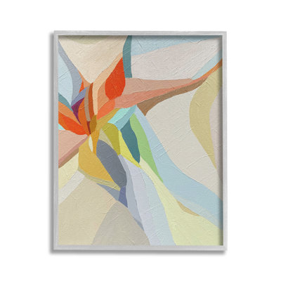 " Asymmetrical Soft Shapes " by Erika Gehringer on Canvas