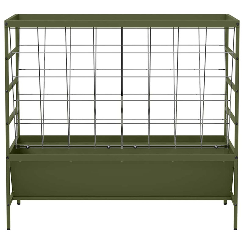 Cold-Rolled Steel Feeder, Olive Green