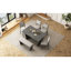 Ensemble de table de salle à manger 6 pièces pour 6, table de cuisine en bois de 60 po et 4 chaises avec banc et base en tréteaux pour la cuisine et la salle à manger-2131391140