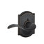 Accent Lever with Camelot Trim Non-Turning Lock