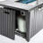 Ghag Modern Steel Fire Pit Table