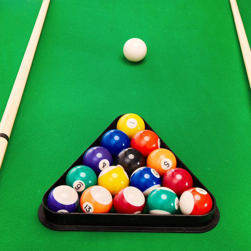Streamdale 5.5ft Black and Green Foldable Billiard Table