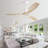52" Nicola 3 - Blade LED Modern Propeller Ceiling Fan with Remote Control-435972485
