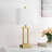 Permelia 23.5" Metal Table Lamp Set with USB, Type-C Ports and Built-in-Oulet-1006742191-1006742190