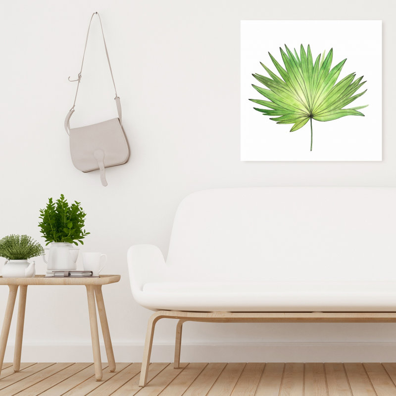 Toile Petticoat Palm | Décoration scandinave florale